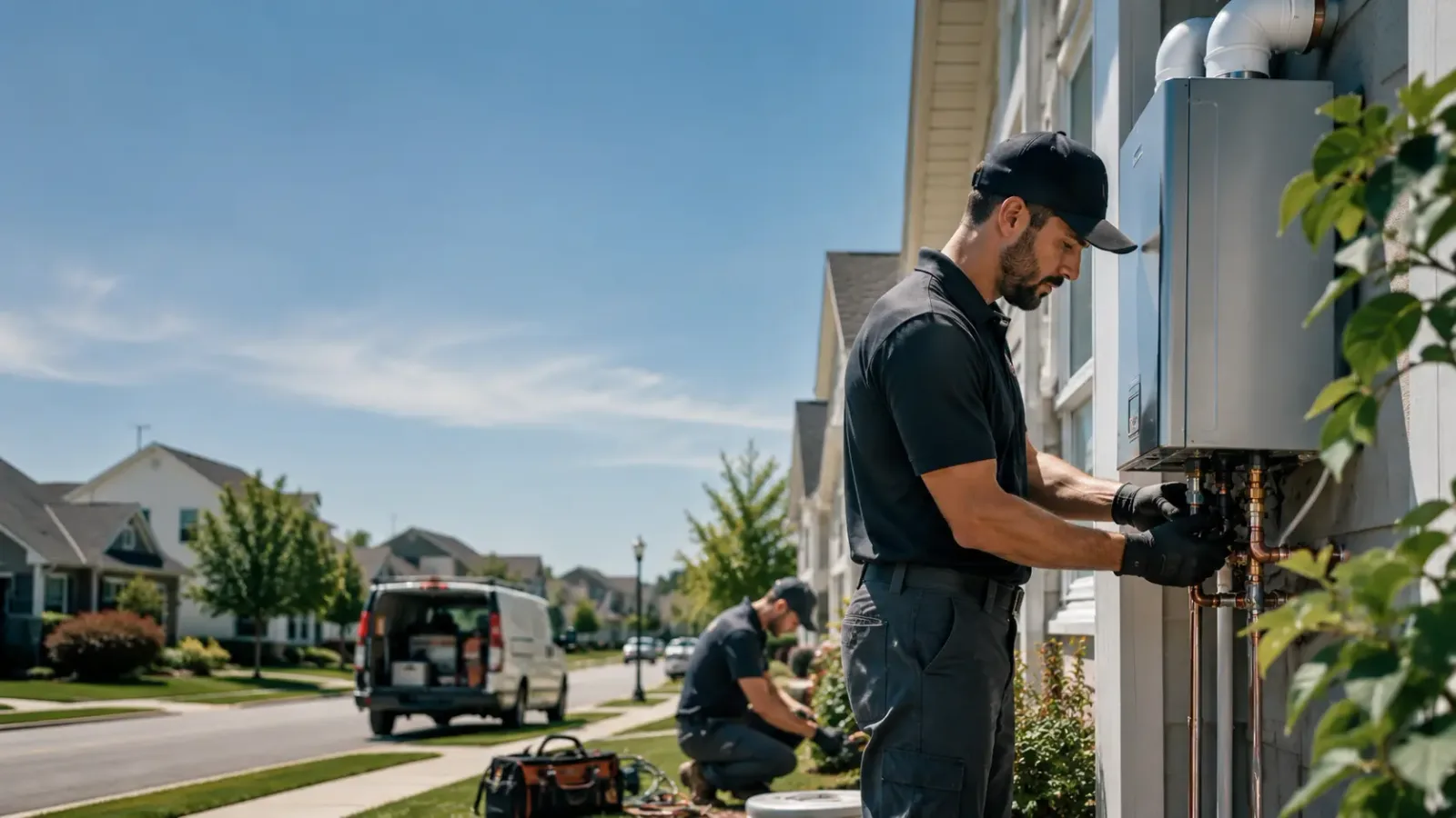 Tankless Water Heater Installation in Widener, AR